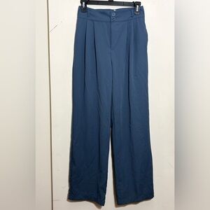 Halara High Waisted Wide Leg Pleated Trousers Size S